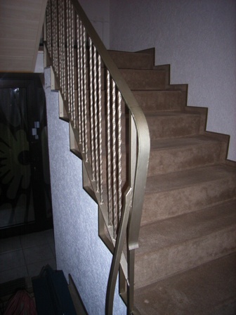 Plastikgeländer in Lebach
